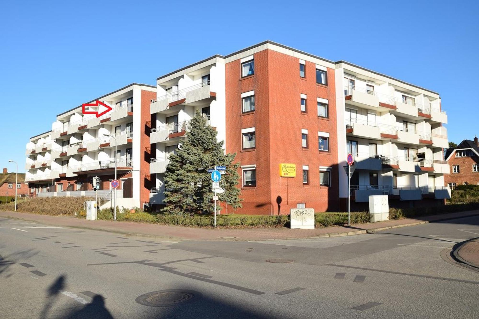 Geraeumiges 2-Zimmer-Appartement In Der 3. Etage Des Hauses. Westerland Dış mekan fotoğraf